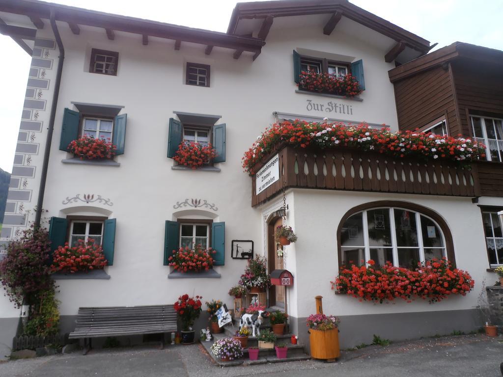 ダヴォス・プラッツPension Hof Zur Stilliアパートメント エクステリア 写真